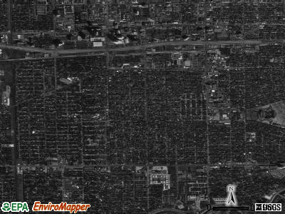 Zip code 77005 satellite photo by USGS