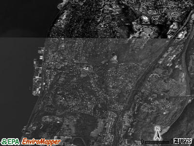 Zip code 10706 satellite photo by USGS