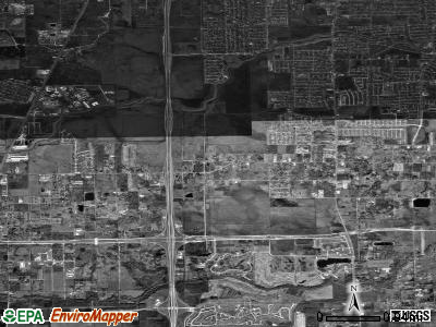 Zip code 77047 satellite photo by USGS