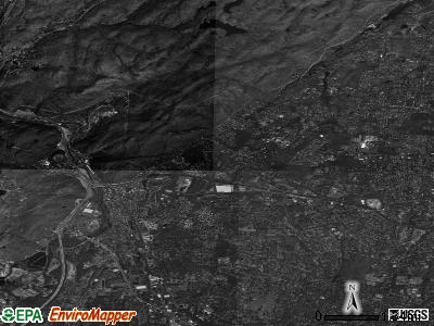 Zip code 10901 satellite photo by USGS