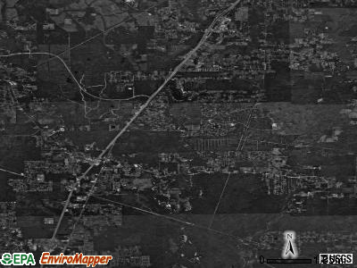 Zip code 77357 satellite photo by USGS