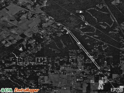Zip code 77362 satellite photo by USGS