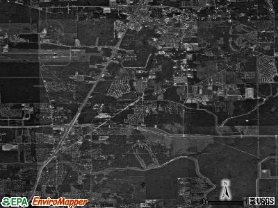 Zip code 77396 satellite photo by USGS