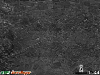 Zip code 77417 satellite photo by USGS