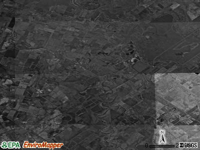 Zip code 77420 satellite photo by USGS