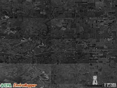 Zip code 77423 satellite photo by USGS