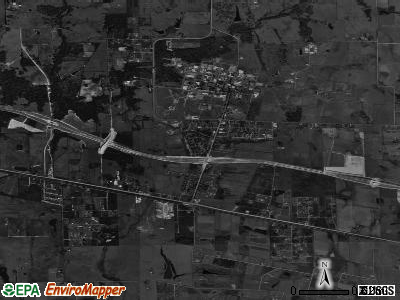 Zip code 77446 satellite photo by USGS
