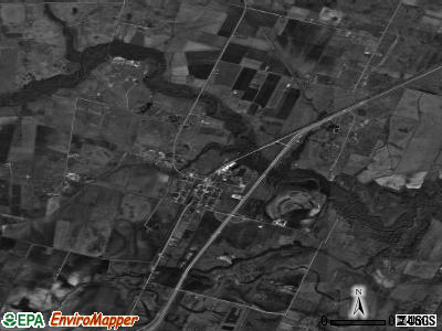 Zip code 77448 satellite photo by USGS