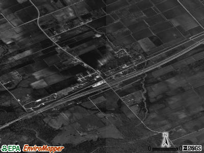 Zip code 77451 satellite photo by USGS