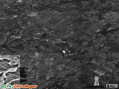 Zip code 10924 satellite photo by USGS