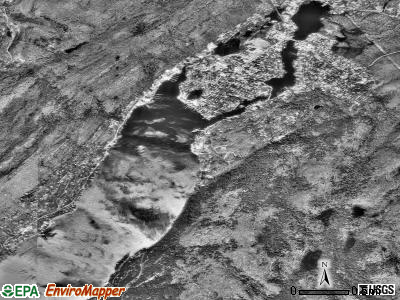 Zip code 10925 satellite photo by USGS