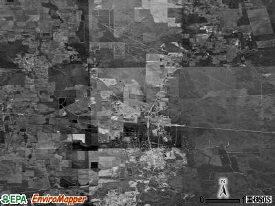 Zip code 77564 satellite photo by USGS
