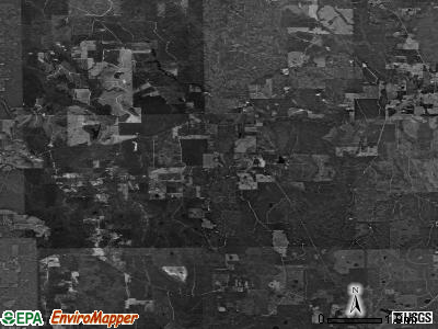 Zip code 77624 satellite photo by USGS