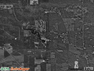 Zip code 77663 satellite photo by USGS