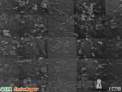Zip code 77664 satellite photo by USGS