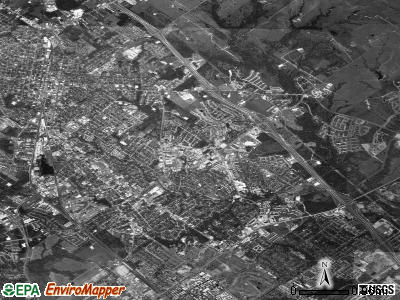 Zip code 77802 satellite photo by USGS