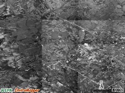 Zip code 77807 satellite photo by USGS