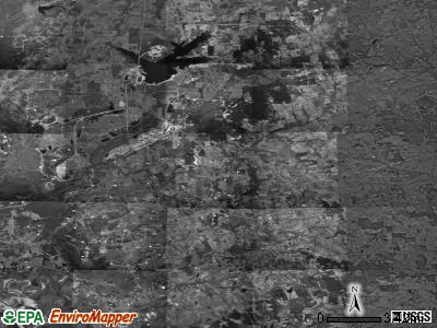 Zip code 77830 satellite photo by USGS