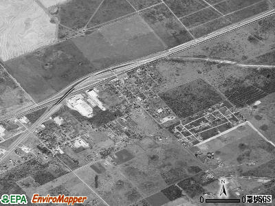 Zip code 77988 satellite photo by USGS
