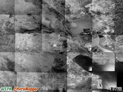 Zip code 77990 satellite photo by USGS