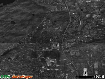 Zip code 10970 satellite photo by USGS