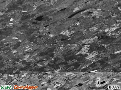 Zip code 10973 satellite photo by USGS