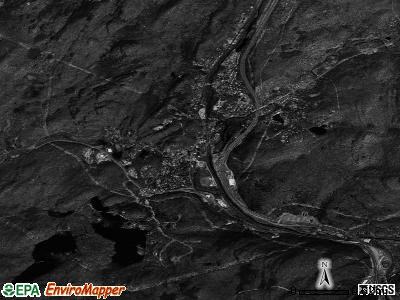 Zip code 10974 satellite photo by USGS