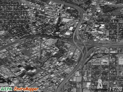 Zip code 78215 satellite photo by USGS
