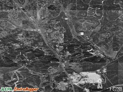 Zip code 78257 satellite photo by USGS