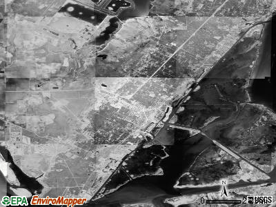 Zip code 78336 satellite photo by USGS