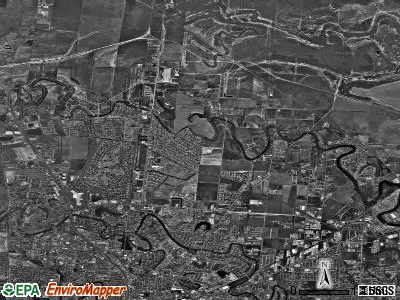Zip code 78526 satellite photo by USGS