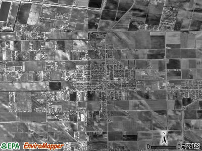 Zip code 78543 satellite photo by USGS