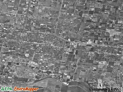 Zip code 78589 satellite photo by USGS