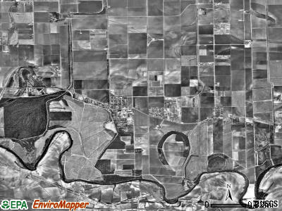 Zip code 78592 satellite photo by USGS