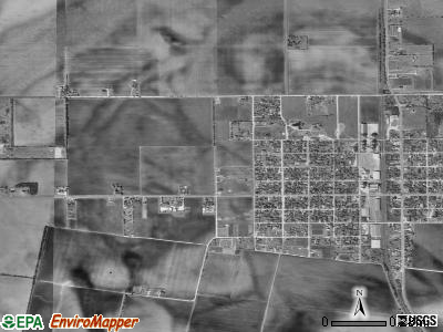 Zip code 78594 satellite photo by USGS