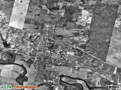 Zip code 78595 satellite photo by USGS