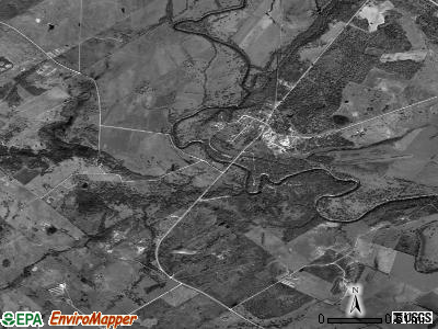 Zip code 78658 satellite photo by USGS