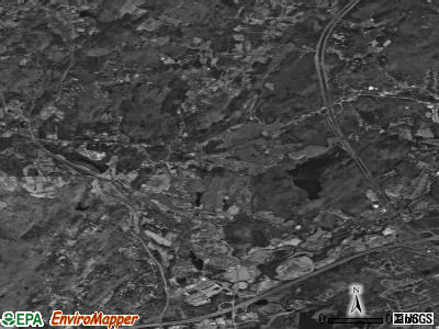 Zip code 01503 satellite photo by USGS