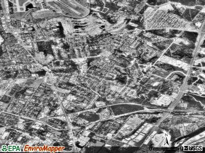 Zip code 78721 satellite photo by USGS