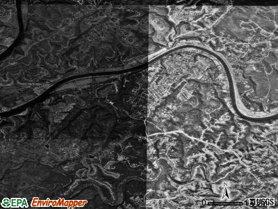 Zip code 78733 satellite photo by USGS