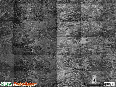 Zip code 78833 satellite photo by USGS