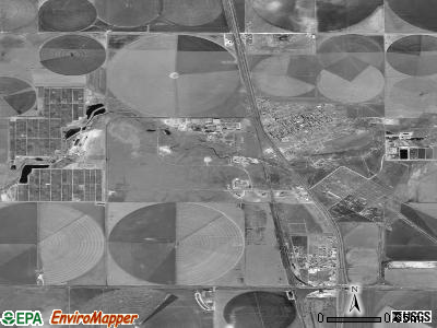 Zip code 79013 satellite photo by USGS