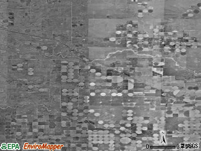 Zip code 79087 satellite photo by USGS