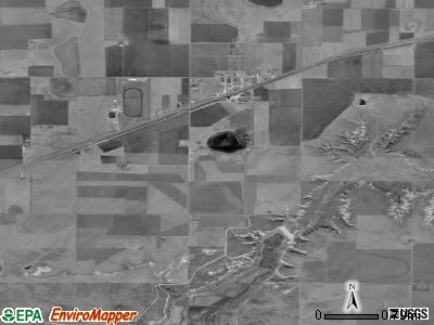 Zip code 79091 satellite photo by USGS