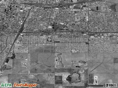 Zip code 79103 satellite photo by USGS