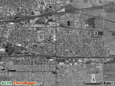 Zip code 79104 satellite photo by USGS