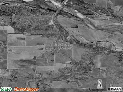 Zip code 79233 satellite photo by USGS