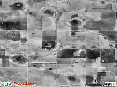 Zip code 79383 satellite photo by USGS