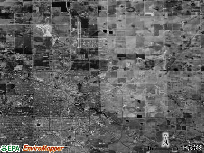 Zip code 79403 satellite photo by USGS