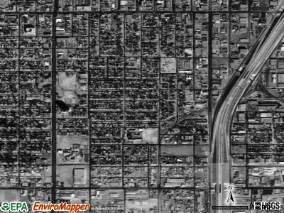 Zip code 79405 satellite photo by USGS
